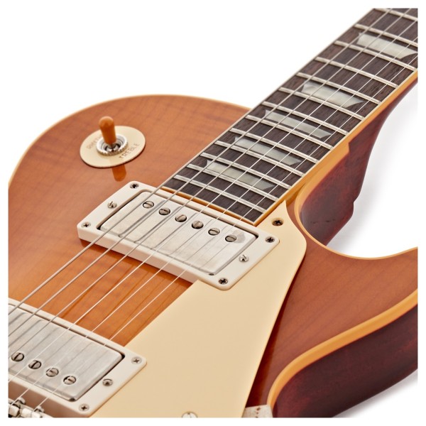 Gibson Custom 1959 Les Paul Standard Reissue VOS, Dirty Lemon Burst #96506 - upper frets