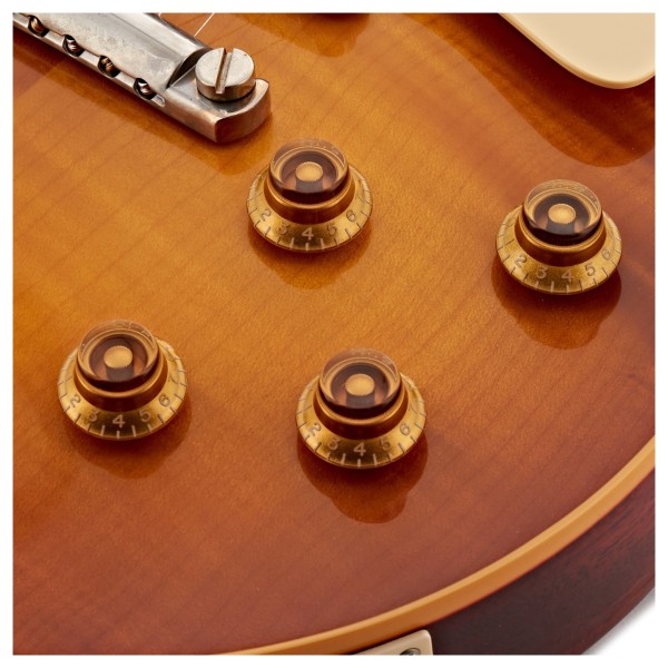 Gibson Custom 1959 Les Paul Standard Reissue VOS, Dirty Lemon Burst #96506 - controls