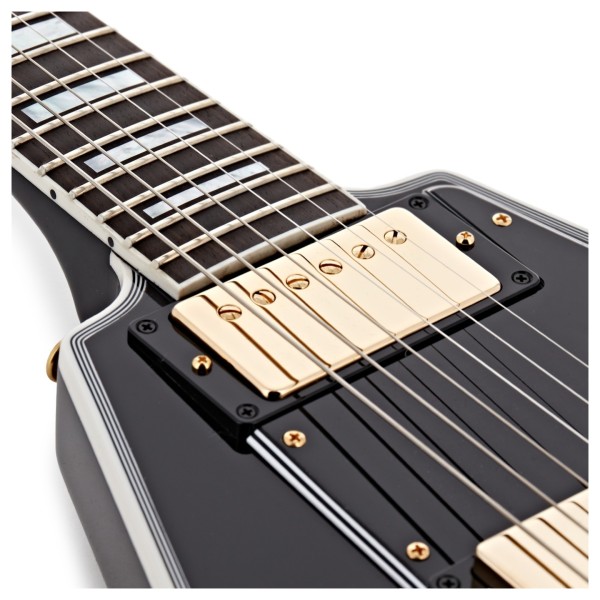 Gibson Custom Flying V Custom w/ Ebony Fingerboard Gloss, Ebony #CS600632 - neck pickup