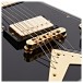 Gibson Custom Flying V Custom w/ Ebony Fingerboard Gloss, Ebony #CS600632 - bridge and pickup