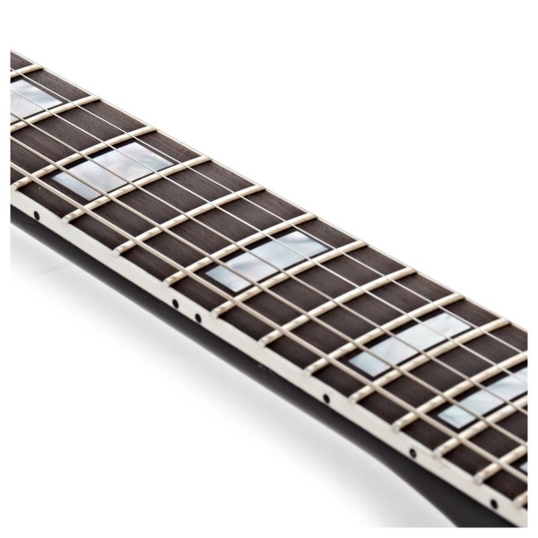 Gibson Custom Flying V Custom w/ Ebony Fingerboard Gloss, Ebony #CS600632 - fretboard