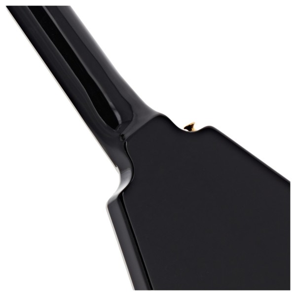 Gibson Custom Flying V Custom w/ Ebony Fingerboard Gloss, Ebony #CS600632 - neck joint