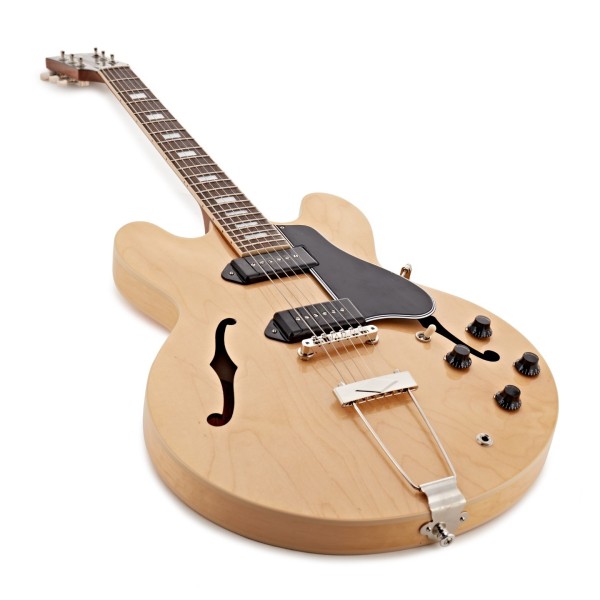 Gibson ES-330, Antique Natural #200560079 - angled shot