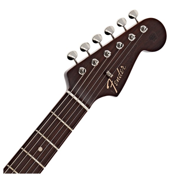 Fender Custom Shop Postmodern Strat RW NOS, Rosewood Neck, Aged Tomatillo Green - headstock
