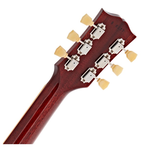 Gibson Custom 1959 Les Paul Standard Reissue Ultra Light Aged, Factory Burst #96527 - back of headstock