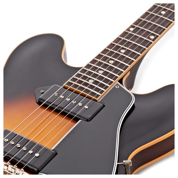 Gibson Custom Shop 1959 ES-330 Reissue, Vintage Burst #A960092 - upper frets