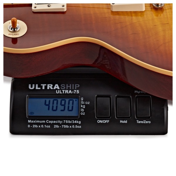 Gibson Custom 1960 Les Paul Standard Reissue VOS, Iced Tea Burst #04796 - weight shot
