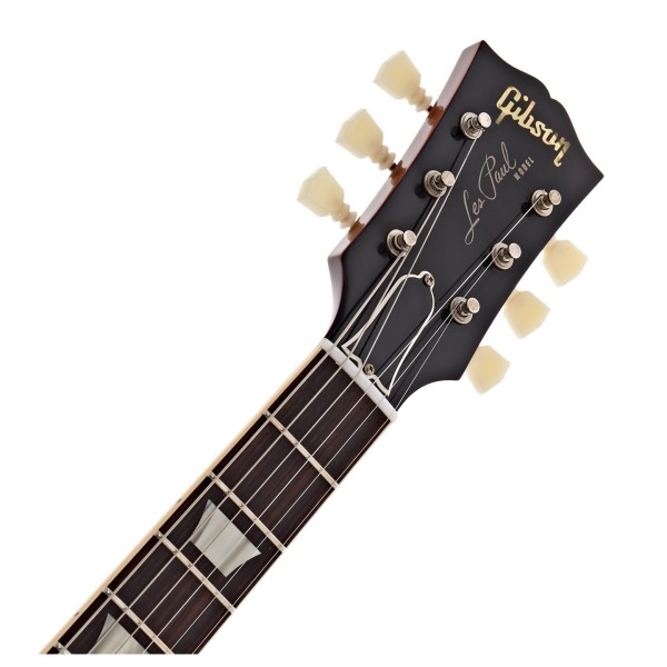 Gibson Custom 1960 Les Paul Standard Reissue VOS, Iced Tea Burst #04796 - headstock
