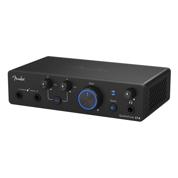 Quantum LT 4 USB Audio Interface - Angled