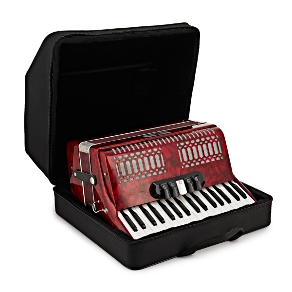 Deluxe Accordion by Gear4music, 48 Bass