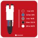 Studiospares Headphone Extension Locking Jack