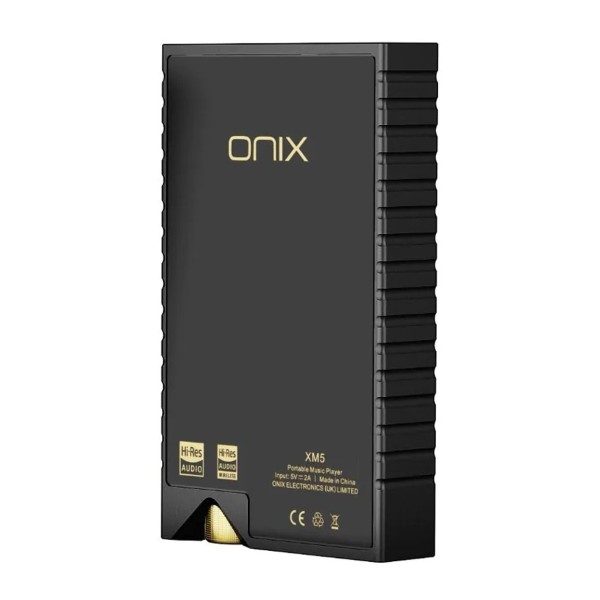 Onix XM5 Portable Audio Player, Black - Rear
