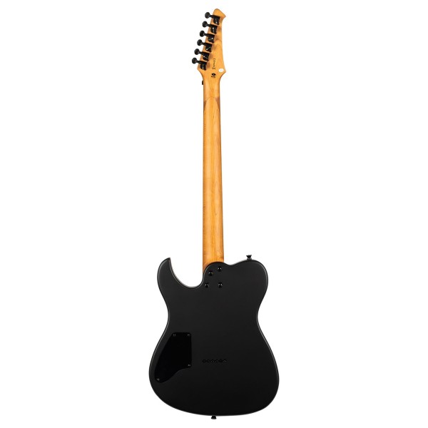 Spira Guitars T-400 Baritone MBK, Satin Black - back 