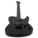 Spira Guitars T-400 Baritone MBK, Satin Black - body top 