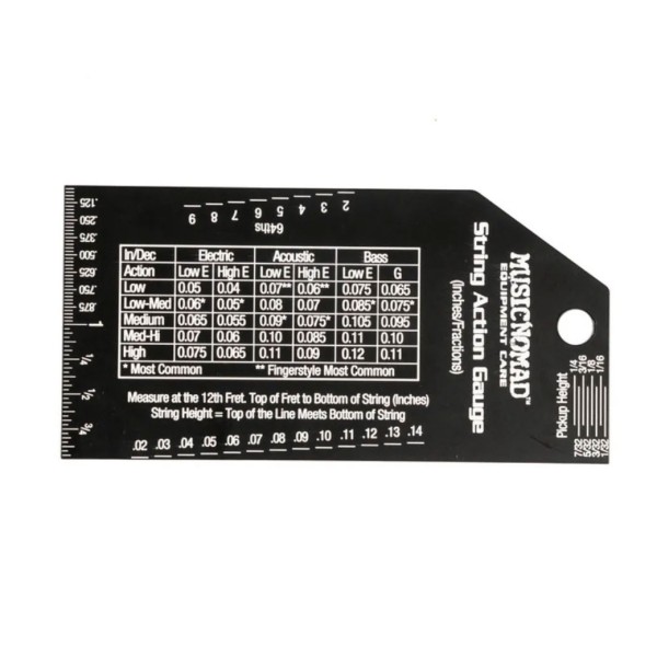 Music Nomad Precision String Action Gauge