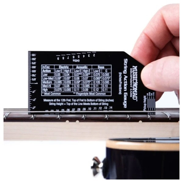 Music Nomad Precision String Action Gauge