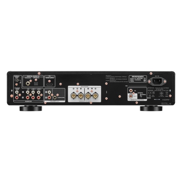 Marantz Model 70 Integrated Amplifier, Black - rear 