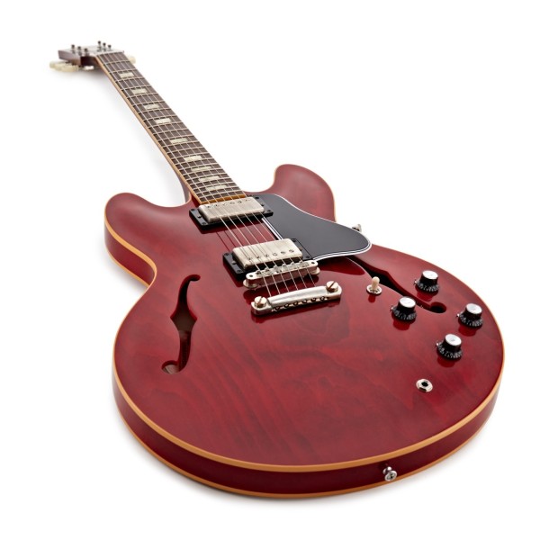 Gibson Custom 1964 ES-335 Reissue VOS, Sixties Cherry #160009 - angled shot