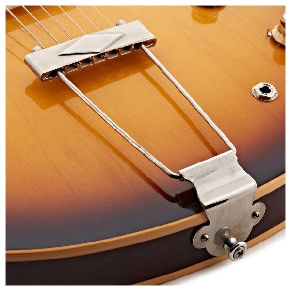 Gibson Custom Shop 1962 ES-330 Reissue, Vintage Burst #160155 - tailpiece