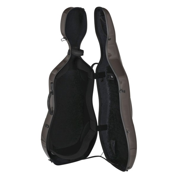 Gewa Air 3.9 Cello Case, Brown & Black 7