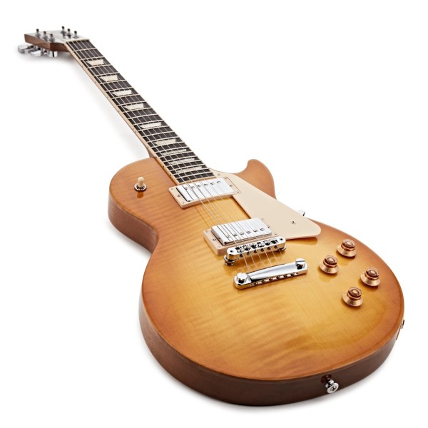 Gibson Les Paul Studio Session, Honey Burst - angled shot