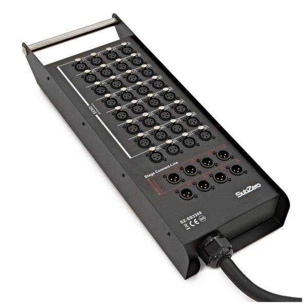 SubZero 40 Channel Stage Box, 32 In / 8 Out, 25m 