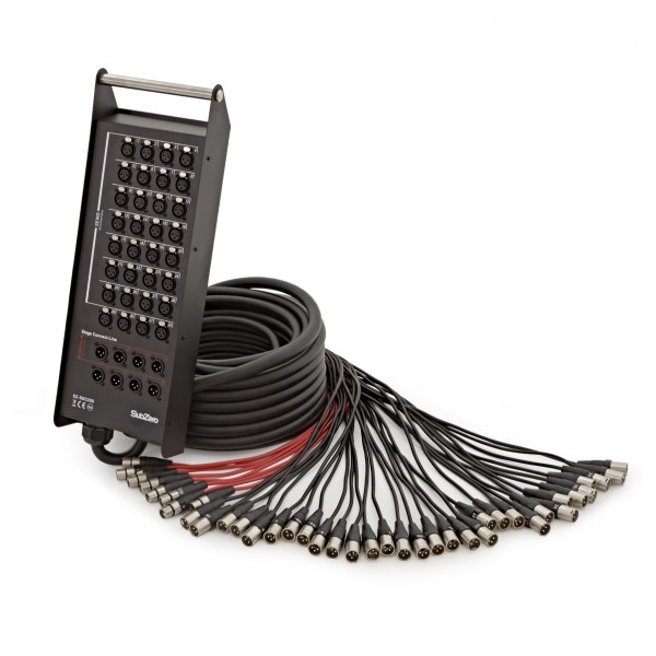 SubZero 40 Channel Stage Box, 32 In / 8 Out, 25m 