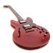 Gibson Custom 1964 ES-335 Reissue Ultra Light Aged, 60s Cherry #160070 - angled shot