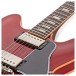 Gibson Custom 1964 ES-335 Reissue Ultra Light Aged, 60s Cherry #160070 - upper frets