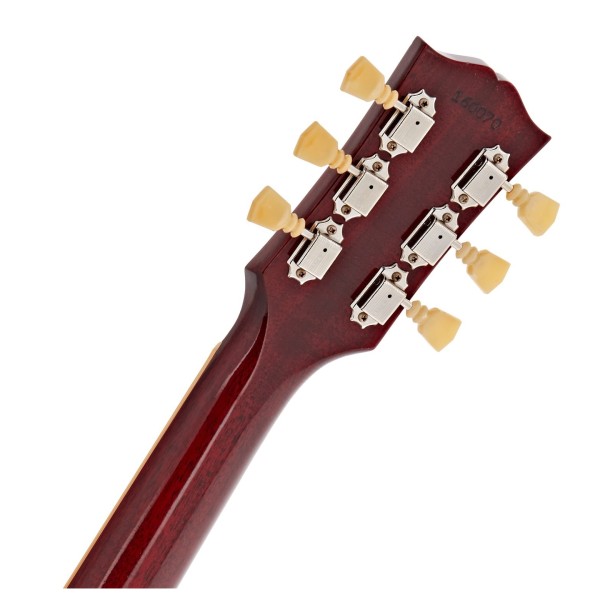 Gibson Custom 1964 ES-335 Reissue Ultra Light Aged, 60s Cherry #160070 - back of headstock