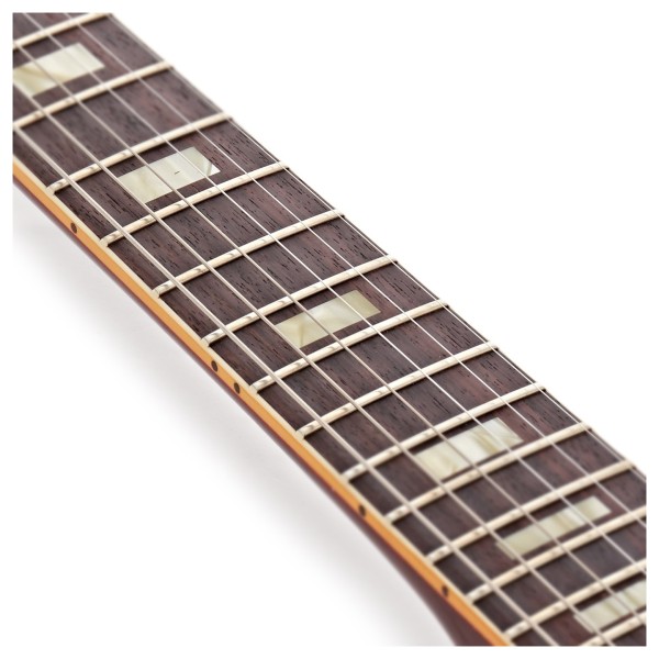 Gibson Custom 1964 ES-335 Reissue Ultra Light Aged, 60s Cherry #160070 - fretboard