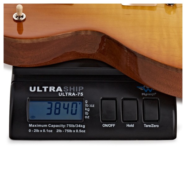 Gibson Les Paul Studio Session, Honey Burst - weight shot