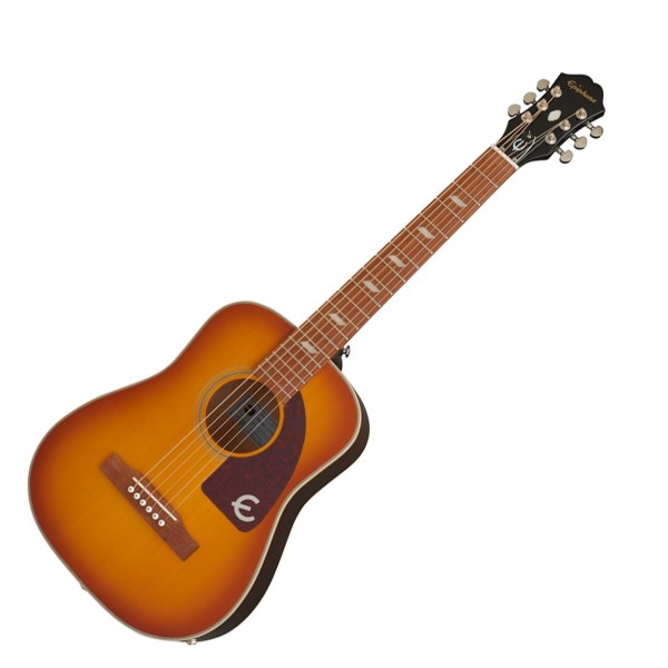 Epiphone Lil Tex Electro Travel Acoustic Outfit, Faded Cherry at
