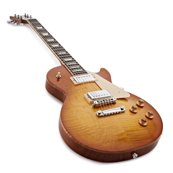 Gibson Les Paul Studio Session, Honey Burst - angled shot
