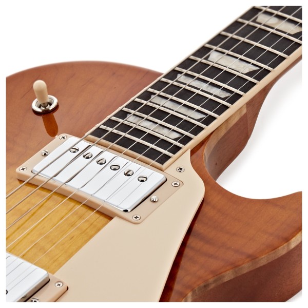 Gibson Les Paul Studio Session, Honey Burst - upper frets
