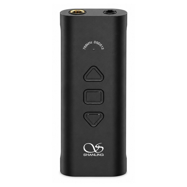 Shanling UA3 Portable DAC/Amp, Black - Front