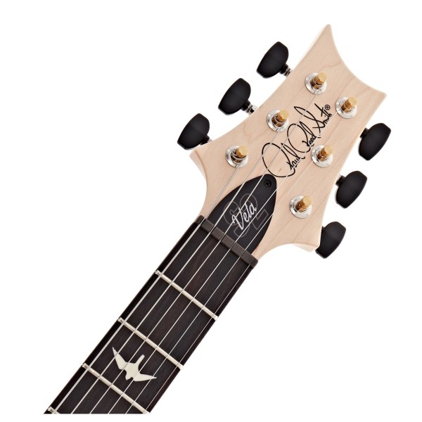 PRS S2 Vela Limited Edition, Black Limba Natural #2088726 - headstock