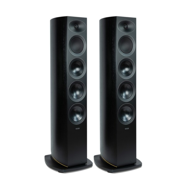 Arcam Radia R35 Floorstanding Speakers (Pair), Black- angle 
