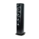 Arcam Radia R35 Floorstanding Speakers (Pair), Black - left angle