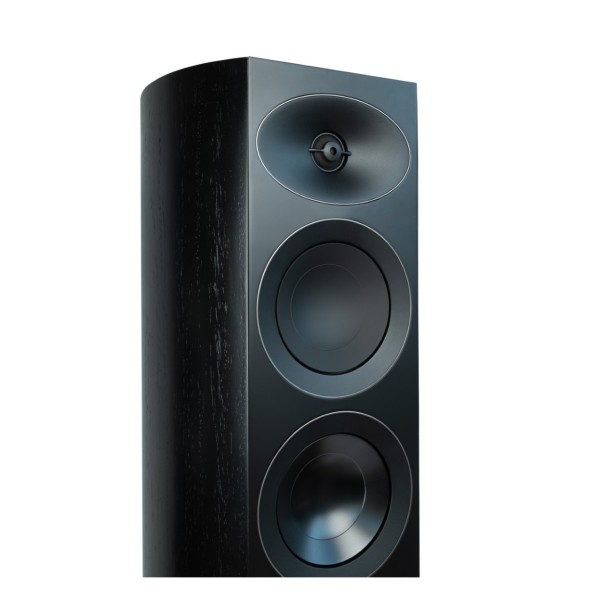 Arcam Radia R35 Floorstanding Speakers (Pair), Black - drivers 