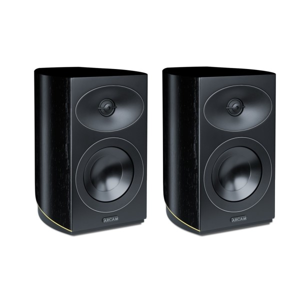 Arcam Radia R15 Bookshelf Speakers (Pair), Black dual 