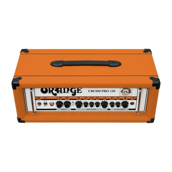 Orange CR120 Crush Pro 120 Head - front slant