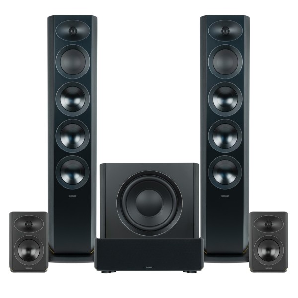 Arcam Radia R45 5.1 Speaker Package, Black - main 