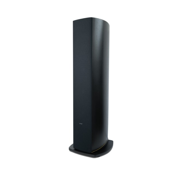 Arcam Radia R45 Floorstanding Speakers (Pair), Black - left grille 