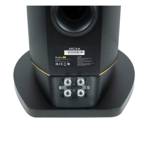 Arcam Radia R45 Floorstanding Speakers (Pair), Black terminal 