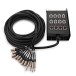 Studiospares Pro 8 XLR/4 Jack Stage Box & Snake, 10m