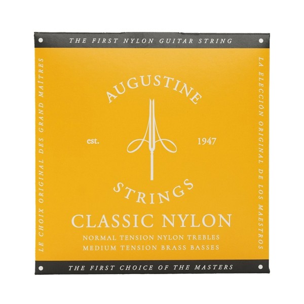 Augustine Gold Label Gold Alloy Classical Guitar Strings Set