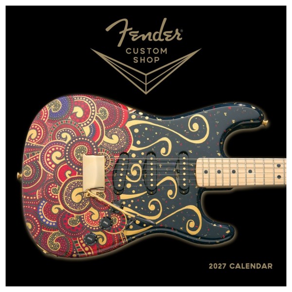 Fender Custom Shop 2027 Calendar