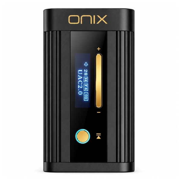 Shanling Onix Beta XI2 Portable Tube DAC/AMP Adapter, Black - Front