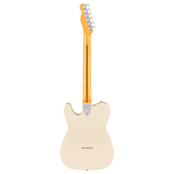 Fender Limited Edition American Vintage II 1972 Telecaster Thinline MN, Olympic White - back